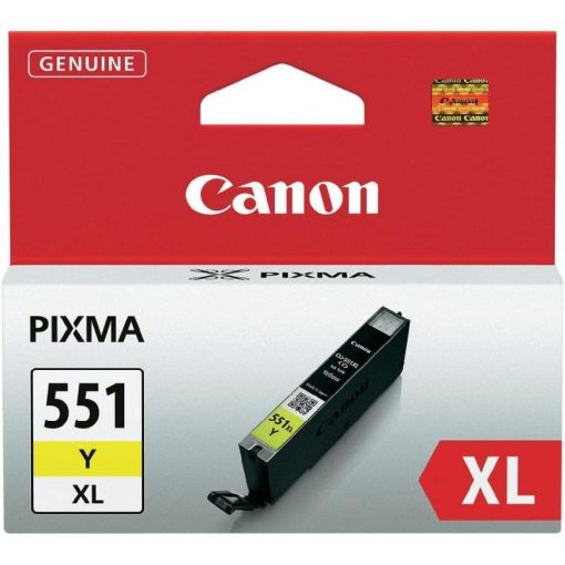 Canon CLI551XL Genuin Yellow Ink Cartridge