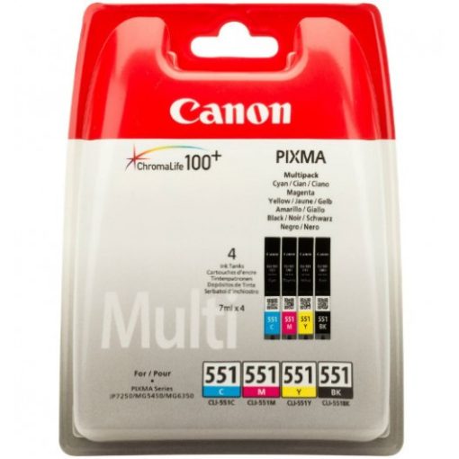 Canon CLI551 Genuin Multipack Ink Cartridge