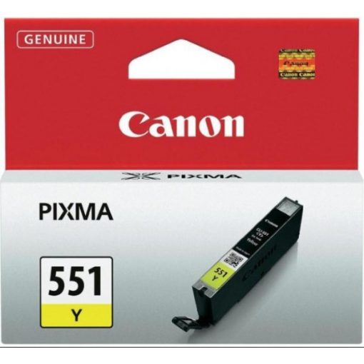 Canon CLI551 Eredeti Yellow Tintapatron