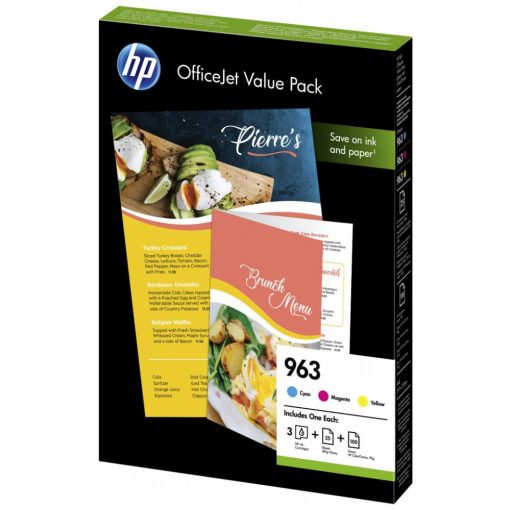 HP 6JR42AE No.963 Eredeti Multipack Tintapatron