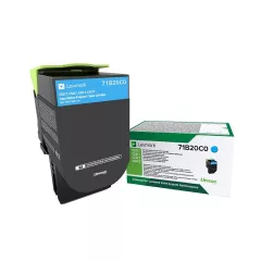 Lexmark CS/CX/317/417/517 Eredeti Cián Toner