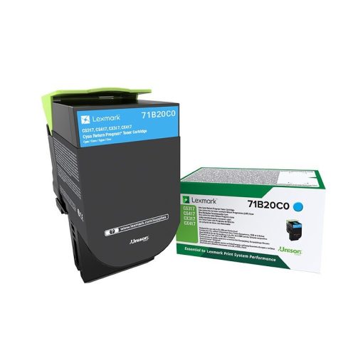 Lexmark CS/CX/317/417/517 Genuin Cyan Toner