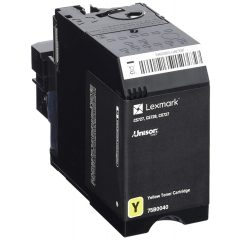 Lexmark CS/CX727/CS728 Genuin Yellow Toner