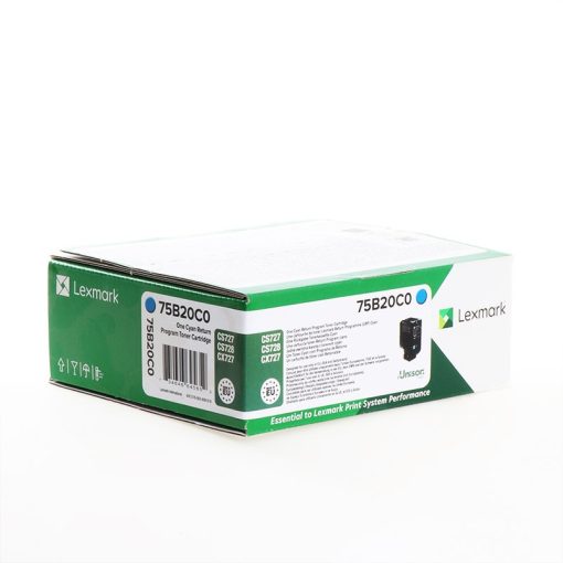 Lexmark CS/CX727/CS728 Genuin Cyan Toner