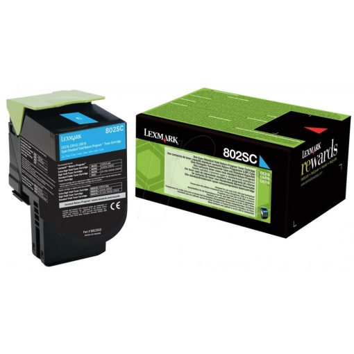 Lexmark CX310/410/510 Standard Genuin Cyan Toner