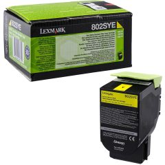 Lexmark CX310/410/510 Corporate Eredeti Sárga Toner