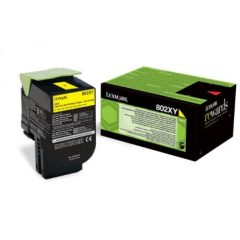 Lexmark CX510 Return Eredeti Sárga Toner