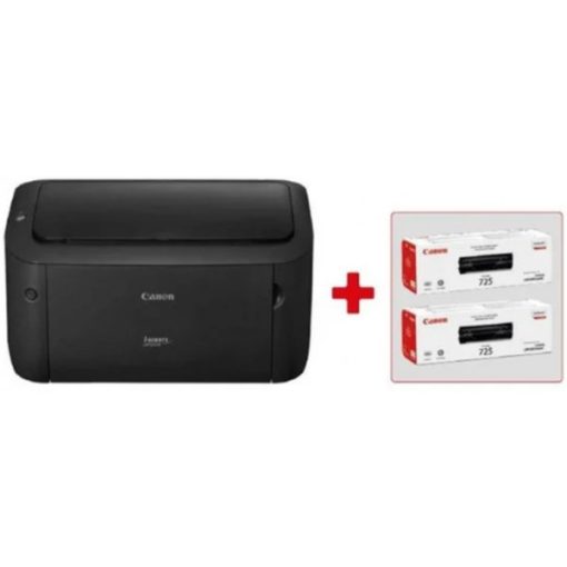 Canon i-SENSYS LBP6030 mono lézer egyfunkciós nyomtató fekete, Bundle modell (+2db Canon CRG725 toner)