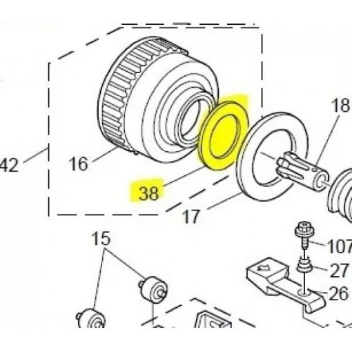 RI A229 3217 Retaining ring seal AFI1060