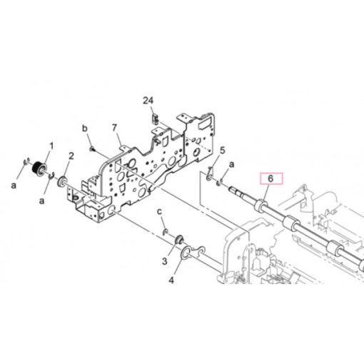 Min A3CFPP1G00 Roller C454/C554