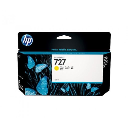 HP B3P21A HP727 Genuin Yellow Plotter Ink Cartridge