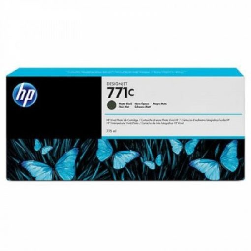 HP B6Y07A HP771 Genuin Black Plotter Ink Cartridge
