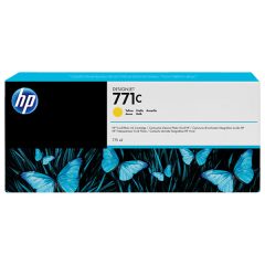 HP B6Y10A HP771 Genuin Yellow Plotter Ink Cartridge