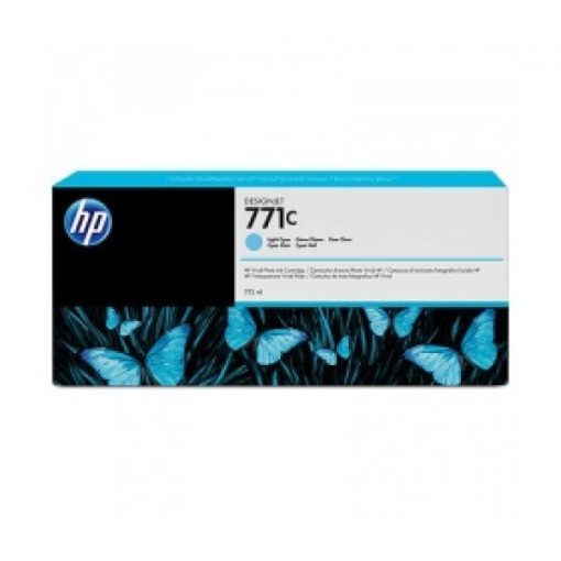 HP B6Y12A HP771 Genuin Világos Cyan Plotter Ink Cartridge