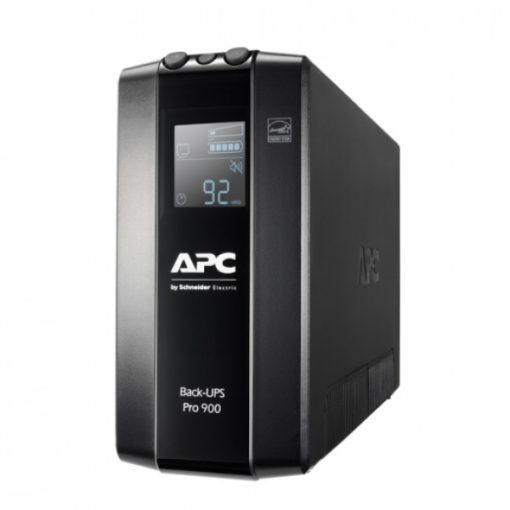 APC Back-UPS Pro BR 900 VA 6 aljzat AVR, LCD interfész