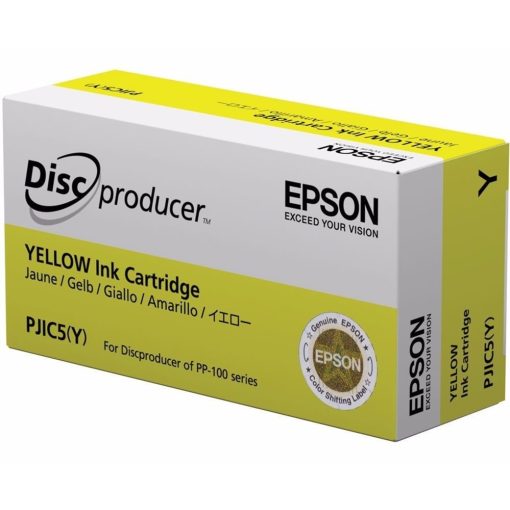Epson PJIC5 Genuin Yellow Ink Cartridge
