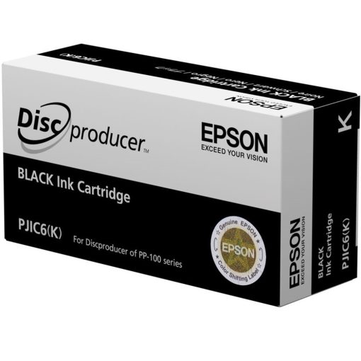 Epson PJIC6 Eredeti Fekete Tintapatron