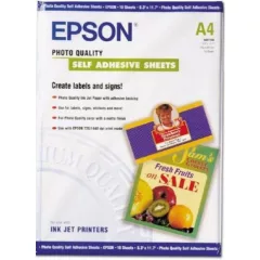 Epson A/4 Öntapadós Fotópapír 10Lap 167g (Eredeti)