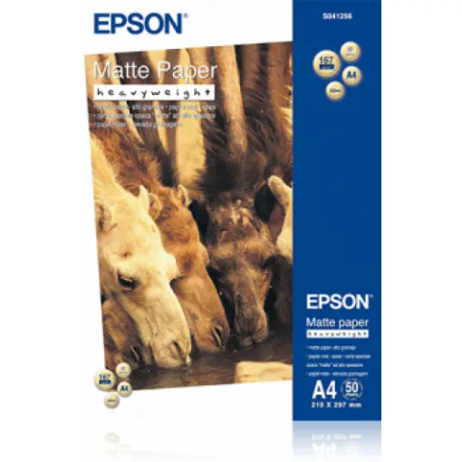 Epson A/4 Matt Fotópapír 50lap 167g (Eredeti)