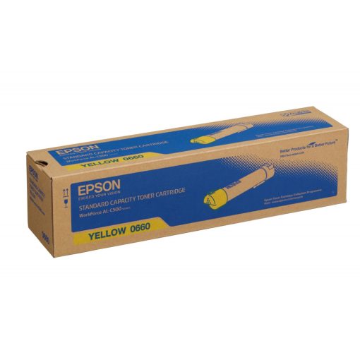 Epson C500 7500 oldal Genuin Yellow Toner