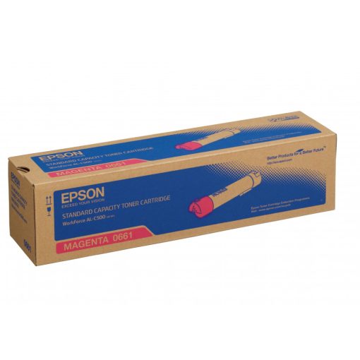 Epson C500 7500 oldal Genuin Magenta Toner