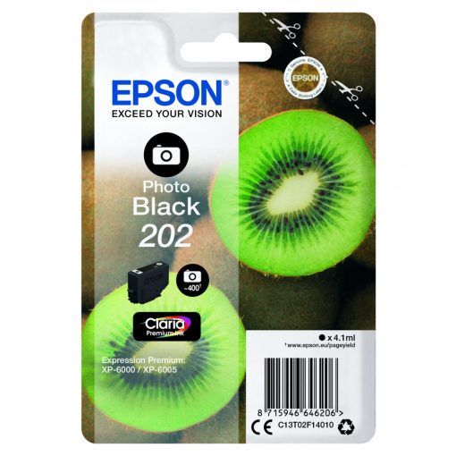 Epson T02F1 Genuin Matt Black Ink Cartridge