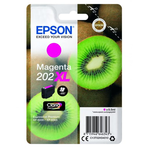 Epson T02H3 Eredeti Magenta Tintapatron