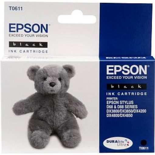 Epson T0611 Eredeti Fekete Tintapatron