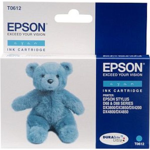 Epson T0612 Eredeti Cyan Tintapatron