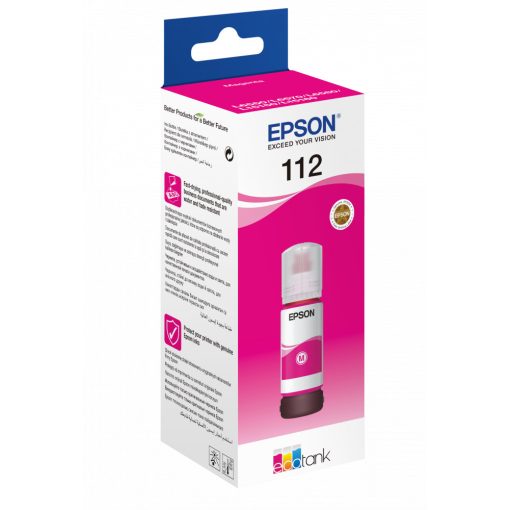 Epson T06C3 No.112 Eredeti Magenta Tintapatron