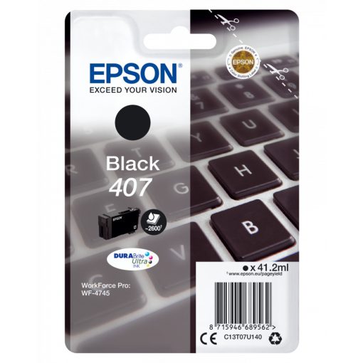 Epson T07U1 Patron Black 41,2 ml /o/