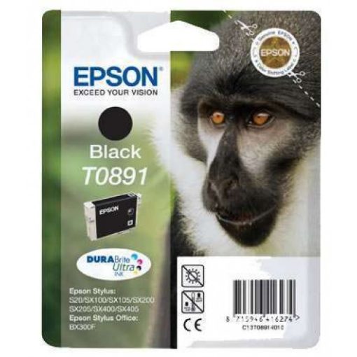 Epson T0891 Eredeti Fekete Tintapatron