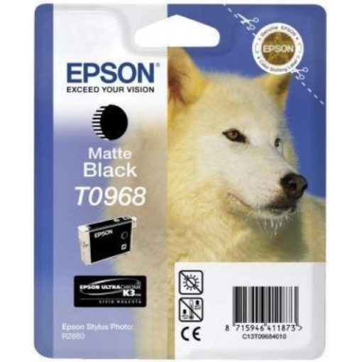 Epson T0968 Genuin Matt Black Ink Cartridge