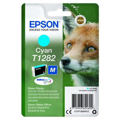 Epson T1282 Eredeti Cyan Tintapatron