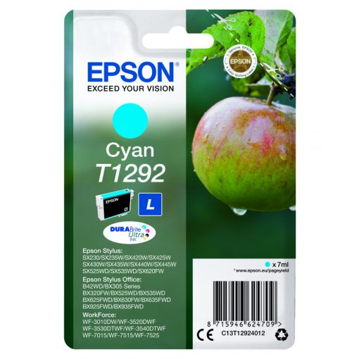 Epson T1292 Genuin Cyan Ink Cartridge