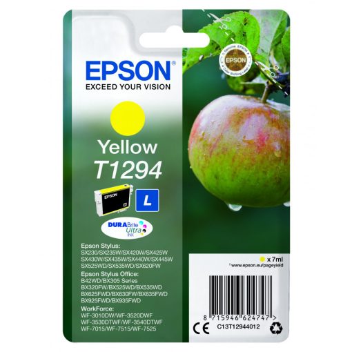 Epson T1294 Eredeti Yellow Tintapatron