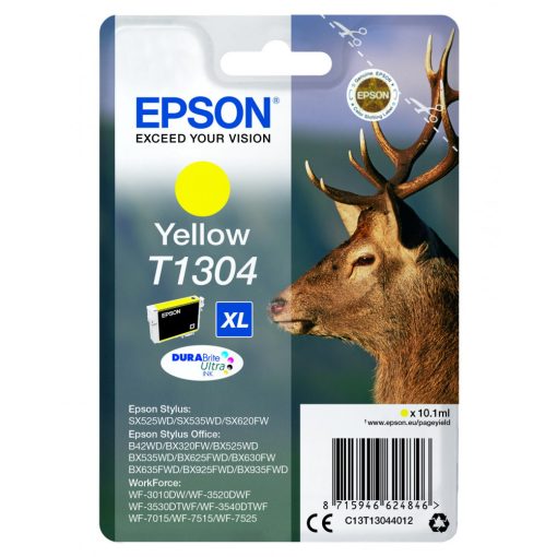 Epson T1304 Genuin Yellow Ink Cartridge