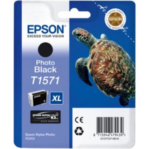 Epson T1571 Genuin Black Ink Cartridge