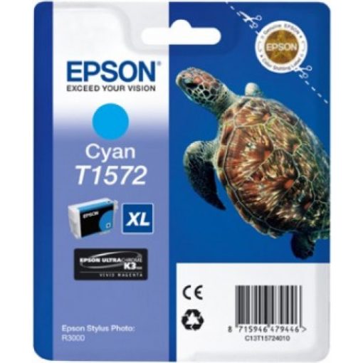 Epson T1572 Genuin Cyan Ink Cartridge
