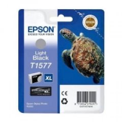 Epson T1577 Eredeti Világos Fekete Tintapatron
