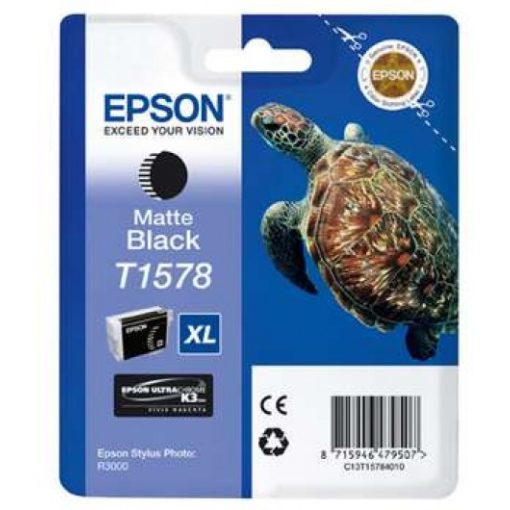 Epson T1578 Genuin Matt Black Ink Cartridge