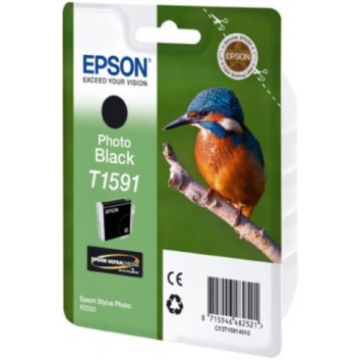 Epson T1591 Eredeti Fekete Tintapatron