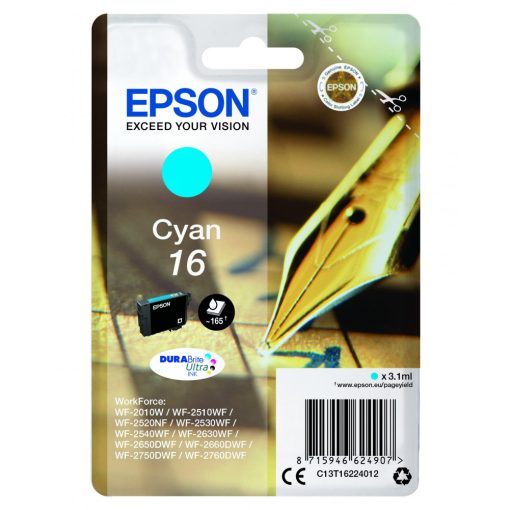 Epson T1622 Genuin Cyan Ink Cartridge