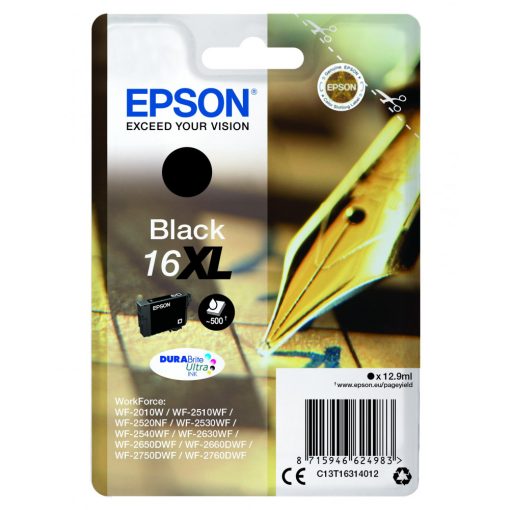 Epson T1631 Eredeti Fekete Tintapatron