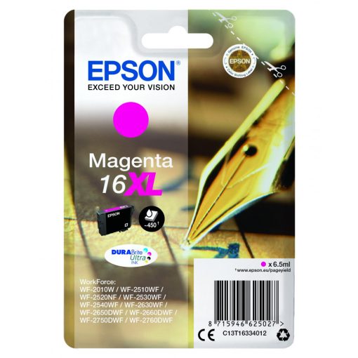 Epson T1633 Eredeti Magenta Tintapatron