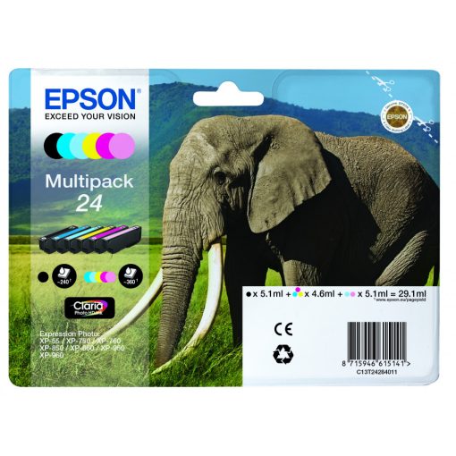 Epson T2428 Eredeti Multipack Tintapatron