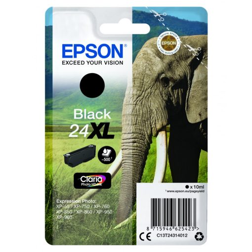 Epson T2431 Eredeti Fekete Tintapatron