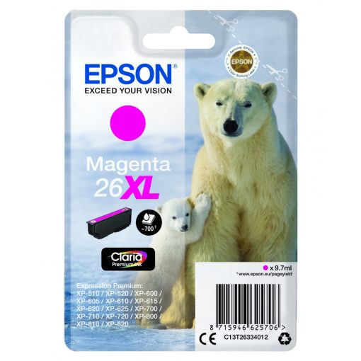 Epson T2633 Eredeti Magenta Tintapatron