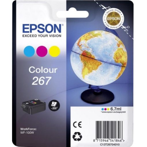 Epson T2670 Eredeti Háromszínű CMY Tintapatron