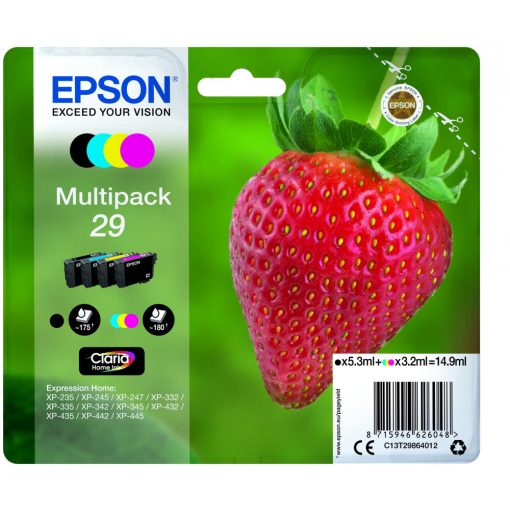 Epson T2986 Eredeti Multipack Tintapatron